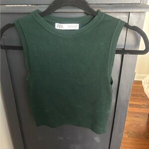 Zara Knit cropped sweater